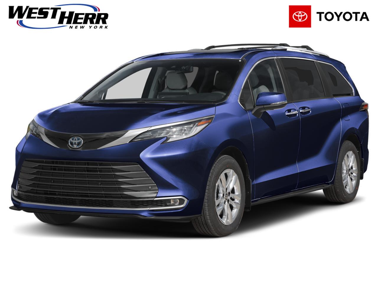 Blueprint 2026 Toyota Sienna Minivan All-Wheel Drive Continuously Variable Transmission