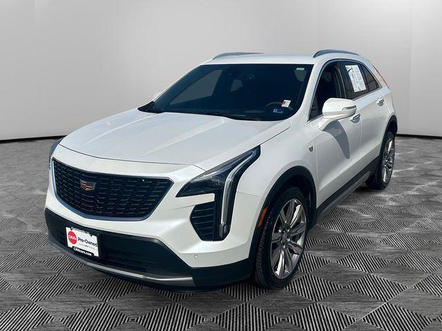 Crystal White Tricoat 2021 Cadillac XT4 Premium Luxury AWD SUV / Crossover Four-Wheel Drive 9-Speed Automatic