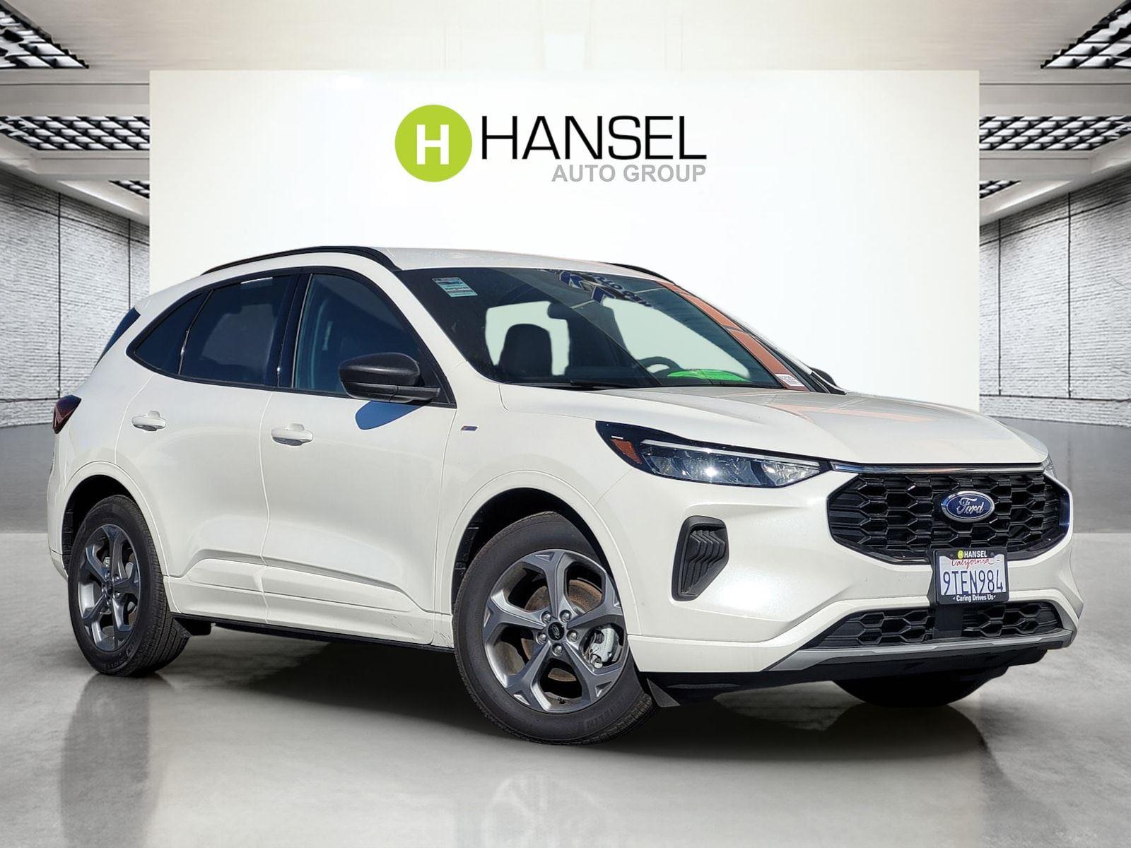 Star White Metallic Tri-Coat 2024 Ford Escape SUV / Crossover Front-Wheel Drive 8-Speed Automatic