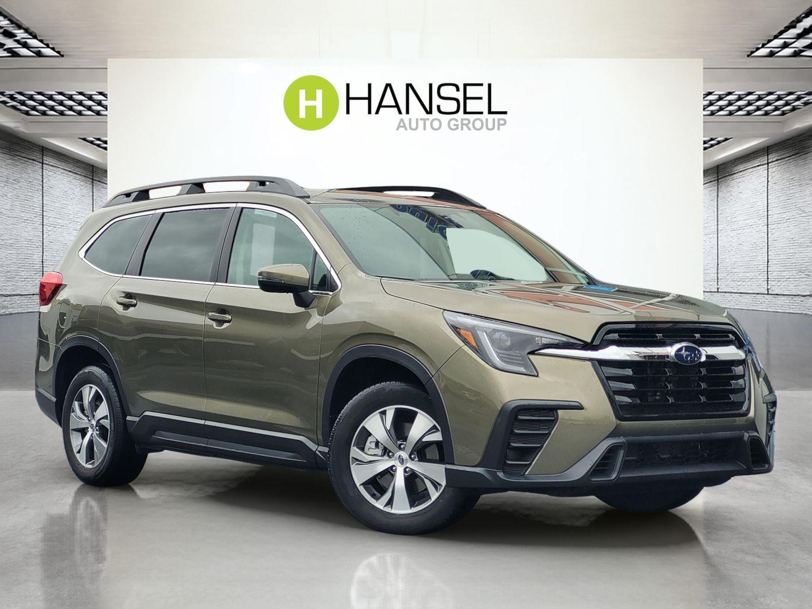 Autumn Green Metallic 2023 Subaru Ascent Premium 7-Passenger AWD SUV / Crossover All-Wheel Drive Continuously Variable Transmission