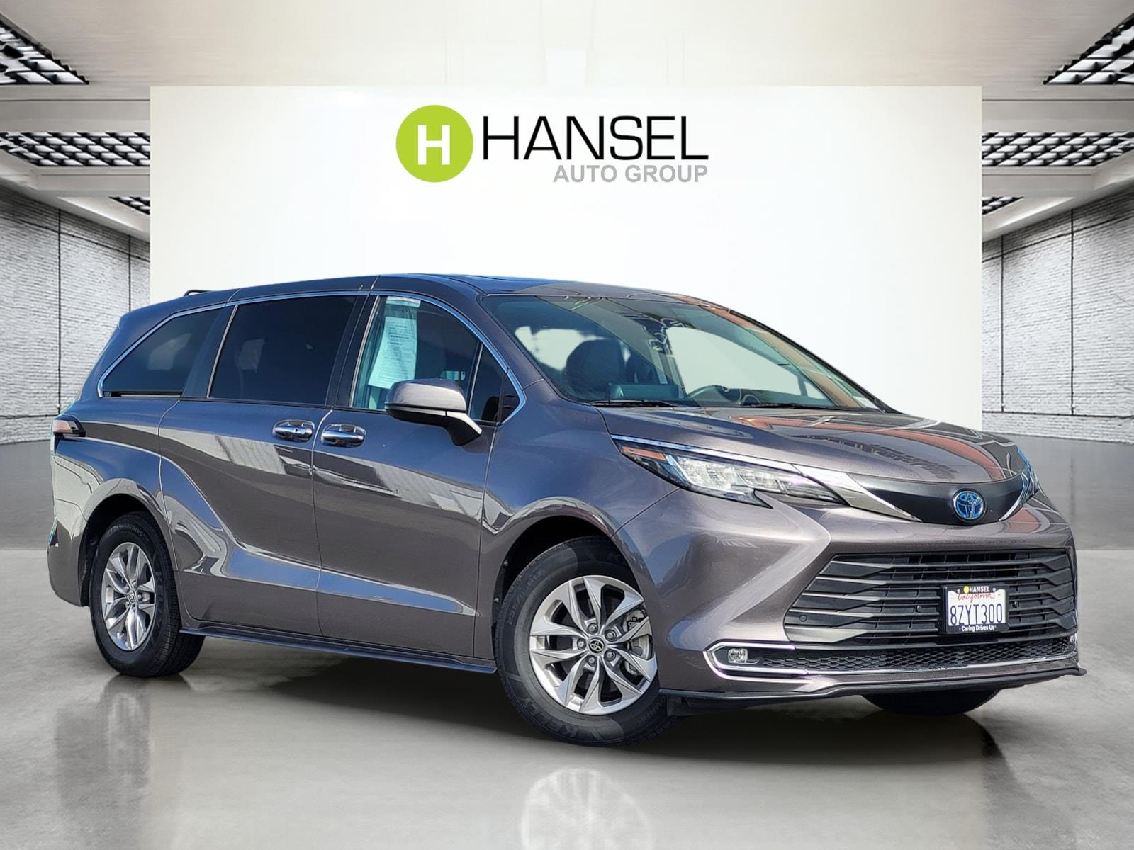Predawn Gray Mica 2022 Toyota Sienna Minivan All-Wheel Drive Continuously Variable Transmission