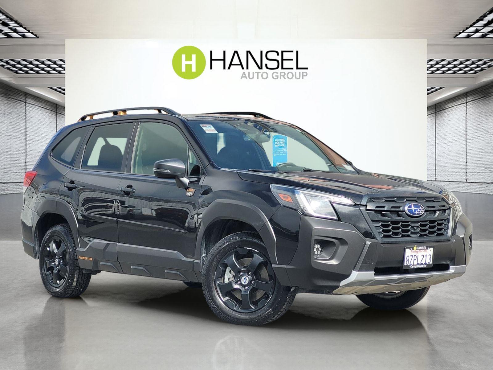 Crystal Black Silica 2022 Subaru Forester SUV / Crossover All-Wheel Drive Continuously Variable Transmission
