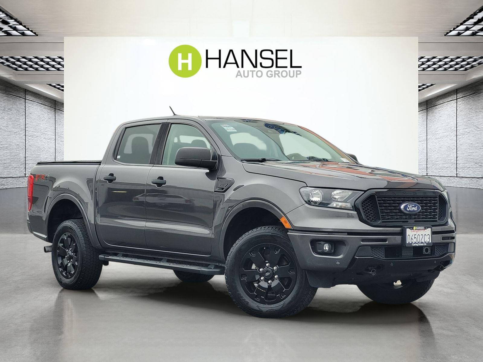 Gray (Magnetic) 2020 Ford Ranger Pickup Truck Four-Wheel Drive Automatic