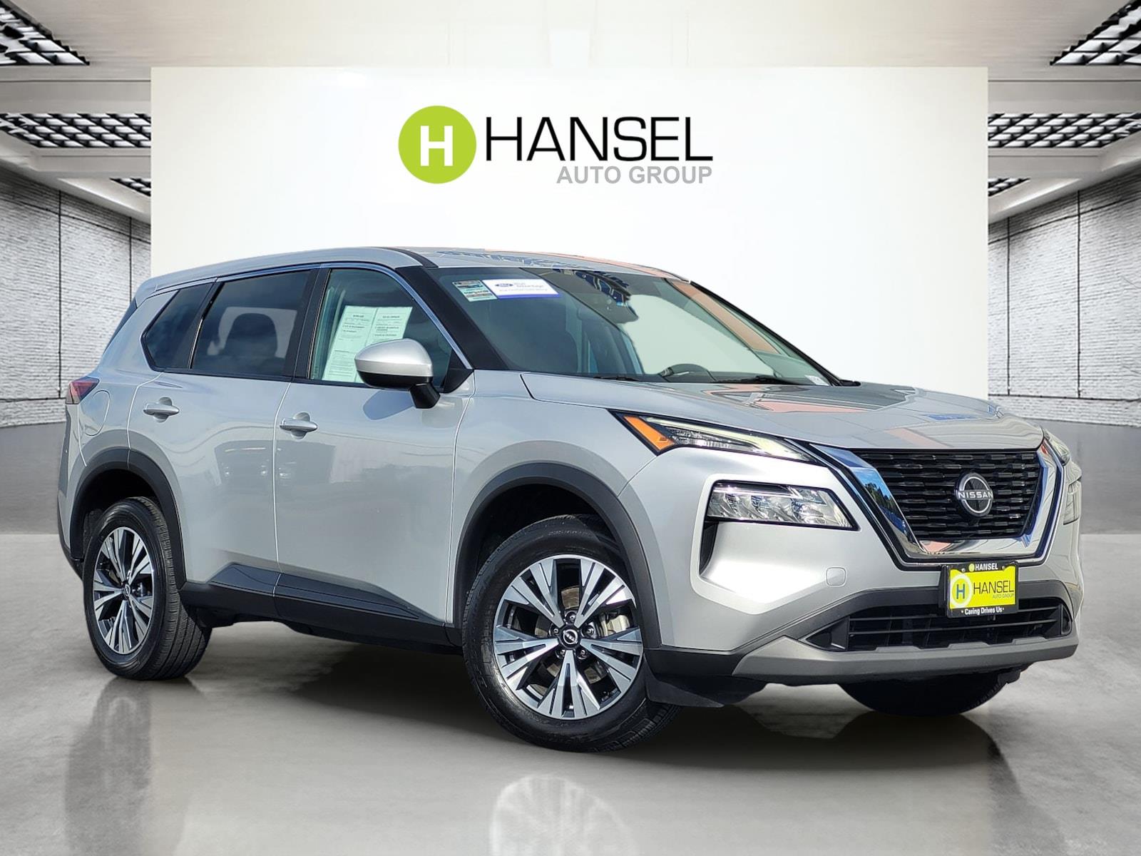 Brilliant Silver Metallic 2023 Nissan Rogue SUV / Crossover All-Wheel Drive Continuously Variable Transmission