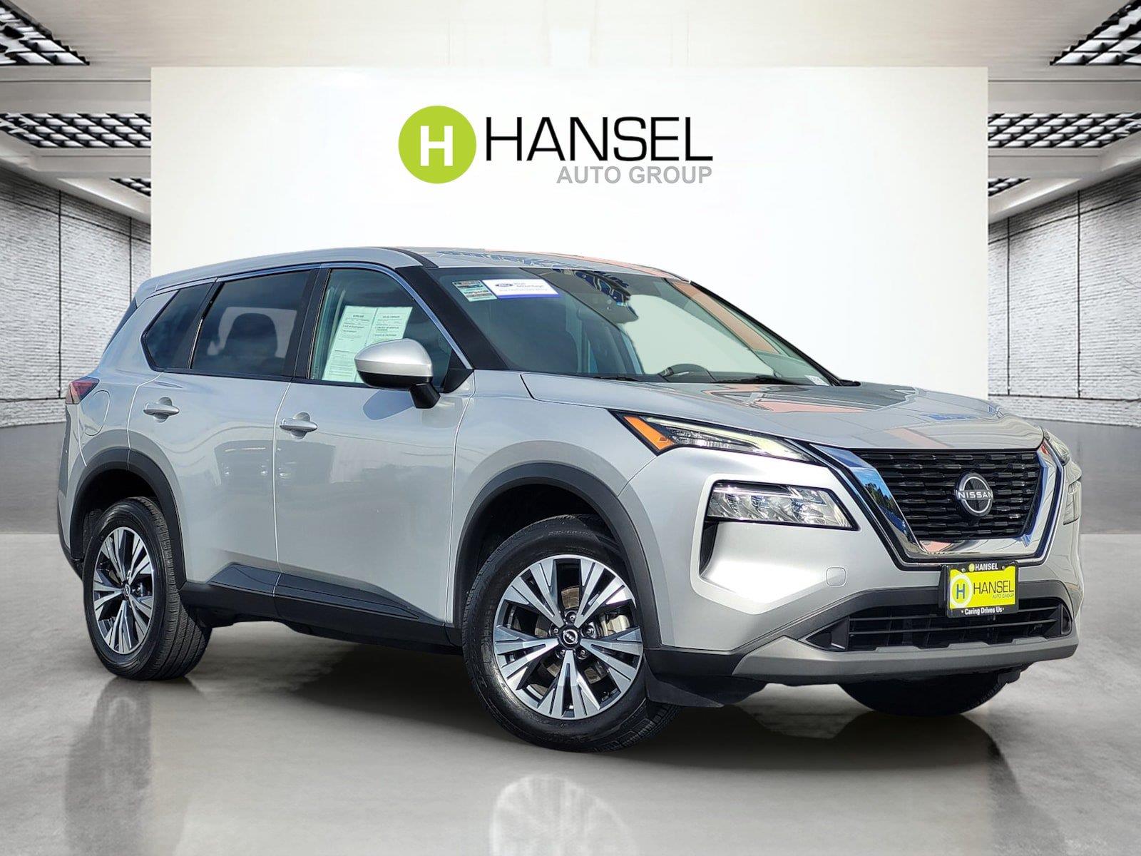 Brilliant Silver Metallic 2023 Nissan Rogue SUV / Crossover All-Wheel Drive Continuously Variable Transmission