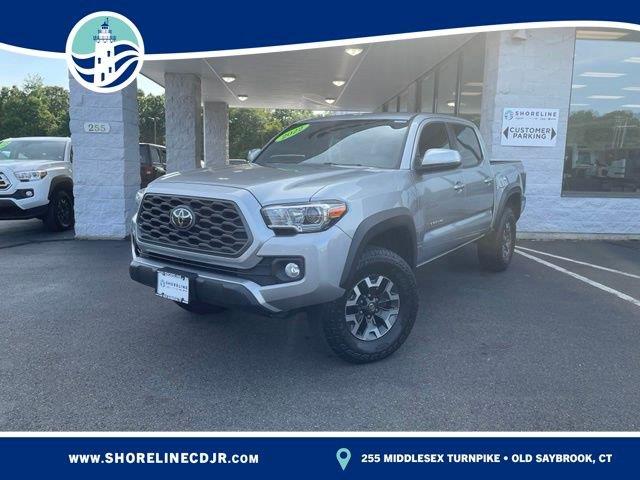 Celestial Silver Metallic 2022 Toyota Tacoma Pickup Truck Four-Wheel Drive 6-Speed Automatic