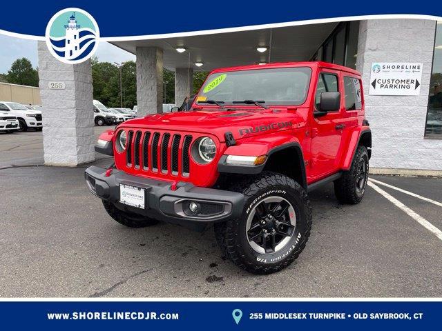 Firecracker Red Clearcoat 2019 Jeep Wrangler SUV / Crossover Four-Wheel Drive 8-Speed Automatic