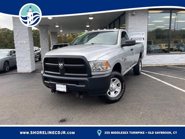 Bright Silver Metallic Clearcoat 2018 RAM 2500 Pickup Truck Four-Wheel Drive 6-Speed Automatic