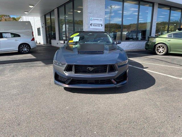 Blue 2025 Ford Mustang Coupe Rear-Wheel Drive 6-Speed Manual