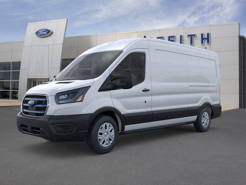 Oxford White 2025 Ford E-Transit Van Rear-Wheel Drive