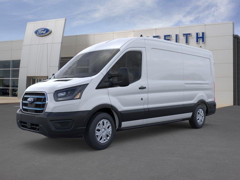 Oxford White 2025 Ford E-Transit Van Rear-Wheel Drive