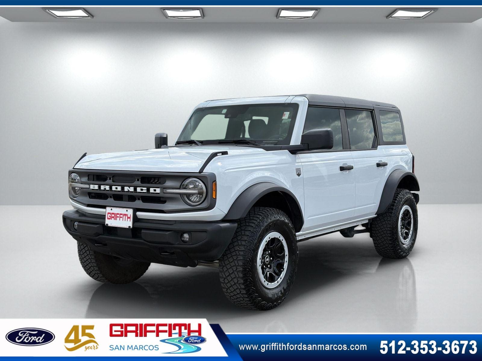 Oxford White 2024 Ford Bronco Big Bend 4-Door 4WD SUV / Crossover Four-Wheel Drive 7-Speed Manual