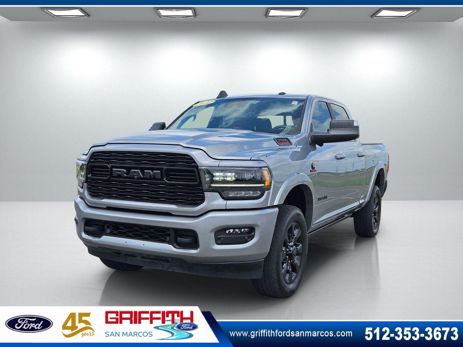 Billet Silver Metallic Clearcoat 2022 RAM 2500 Pickup Truck Four-Wheel Drive 6-Speed Automatic