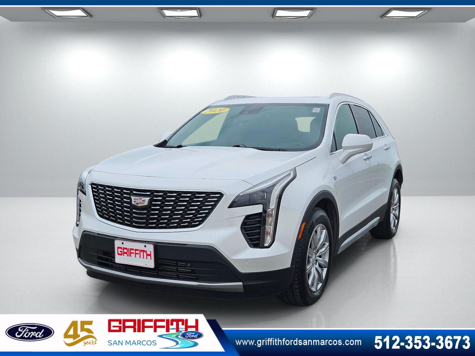 Crystal White Tricoat 2020 Cadillac XT4 Premium Luxury AWD SUV / Crossover Four-Wheel Drive 9-Speed Automatic