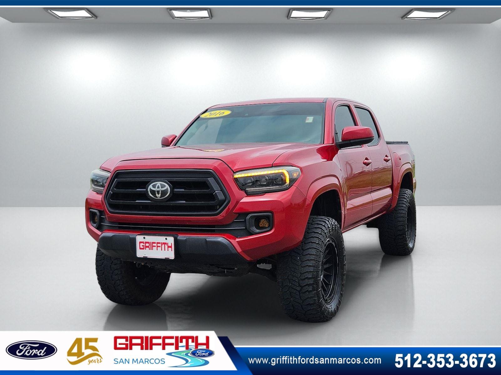 Barcelona Red Metallic 2021 Toyota Tacoma Pickup Truck Four-Wheel Drive Automatic