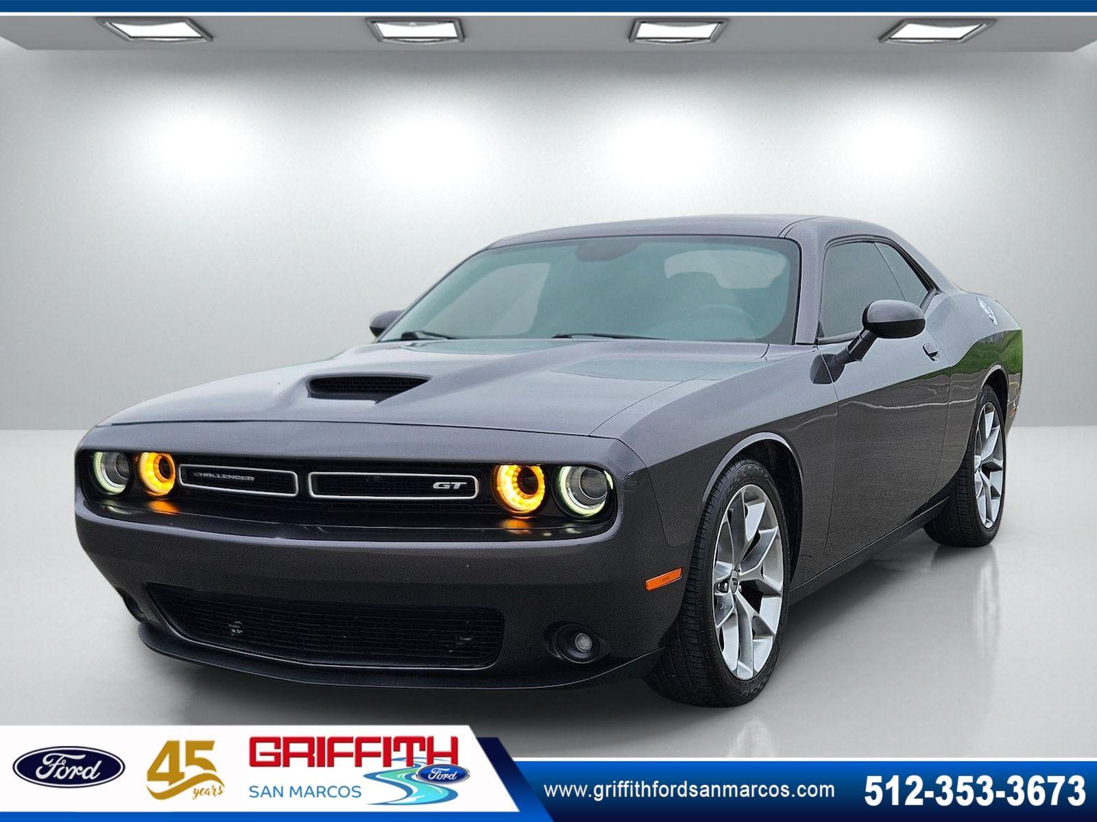 Gray (Granite Pearlcoat) 2022 Dodge Challenger Coupe Rear-Wheel Drive 8-Speed Automatic