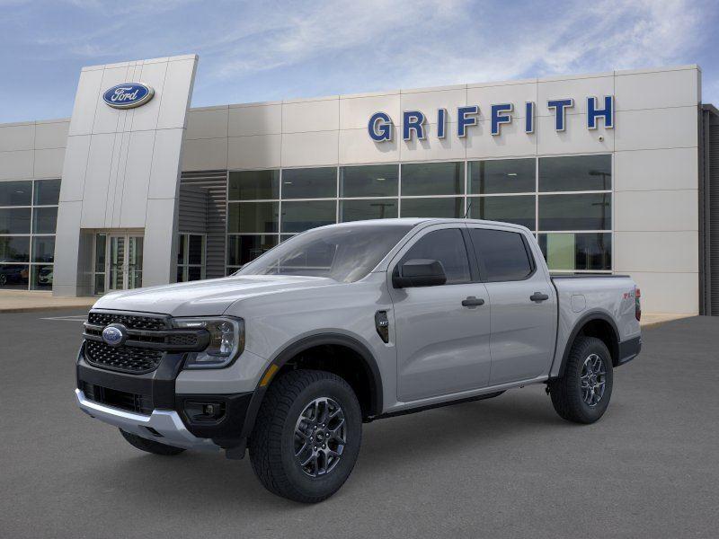 Gray 2026 Ford Ranger Pickup Truck Four-Wheel Drive Automatic