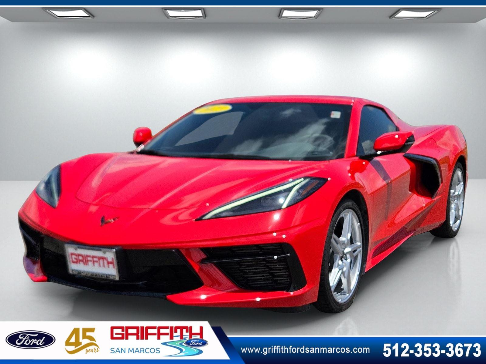 Torch Red 2023 Chevrolet Corvette Convertible Rear-Wheel Drive 8-Speed Dual Clutch