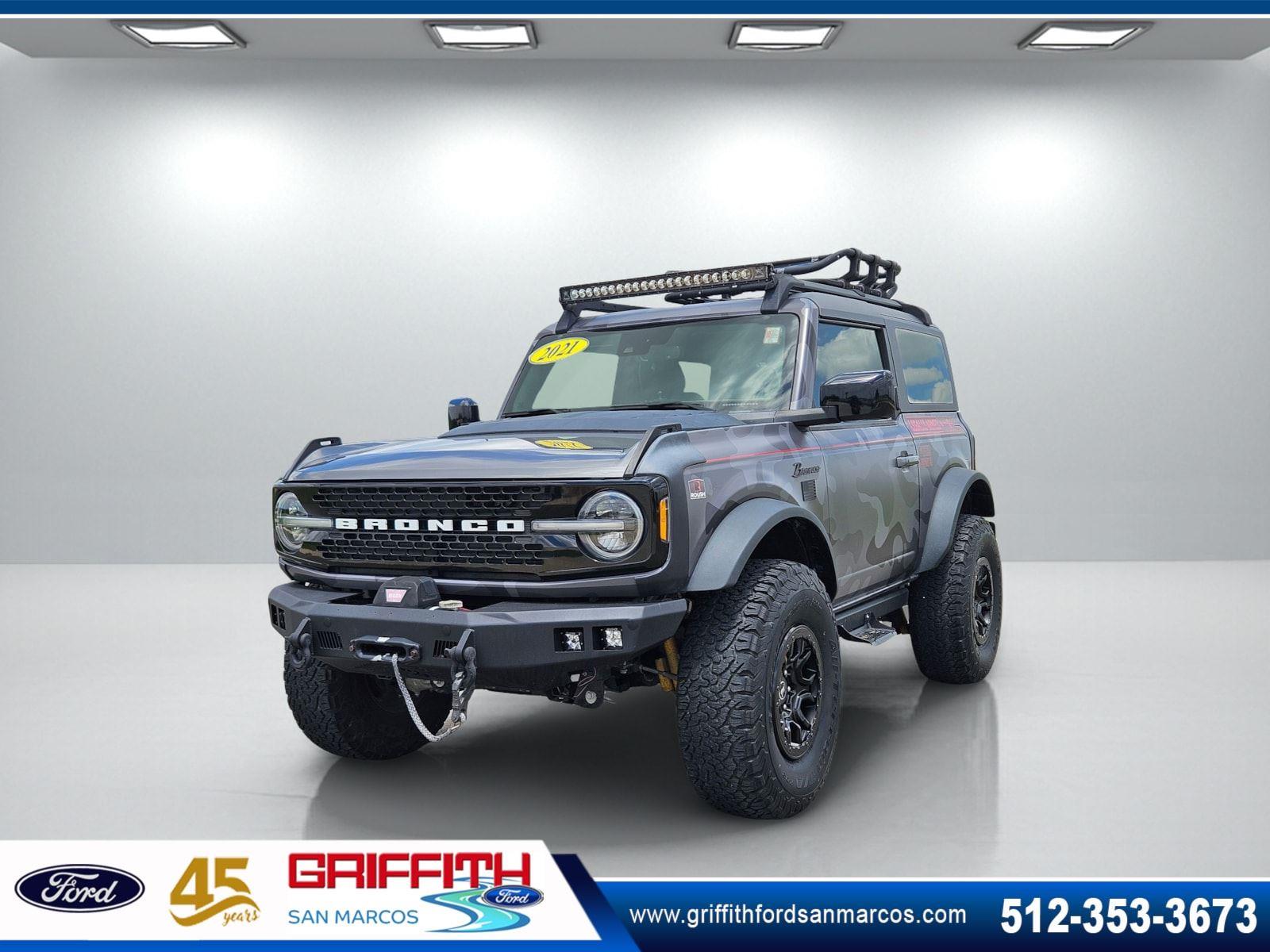 Carbonized Gray Metallic 2021 Ford Bronco SUV / Crossover Four-Wheel Drive 10-Speed Automatic