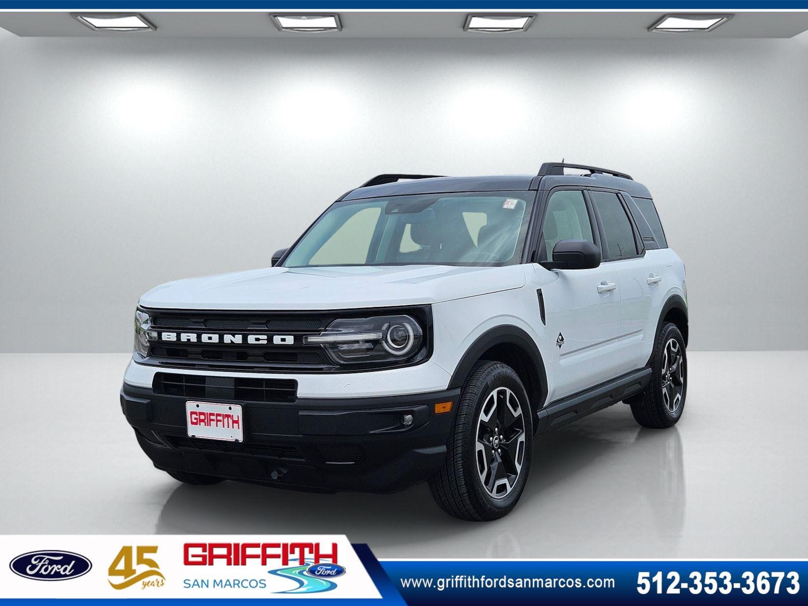 Oxford White 2021 Ford Bronco Sport SUV / Crossover All-Wheel Drive 8-Speed Automatic