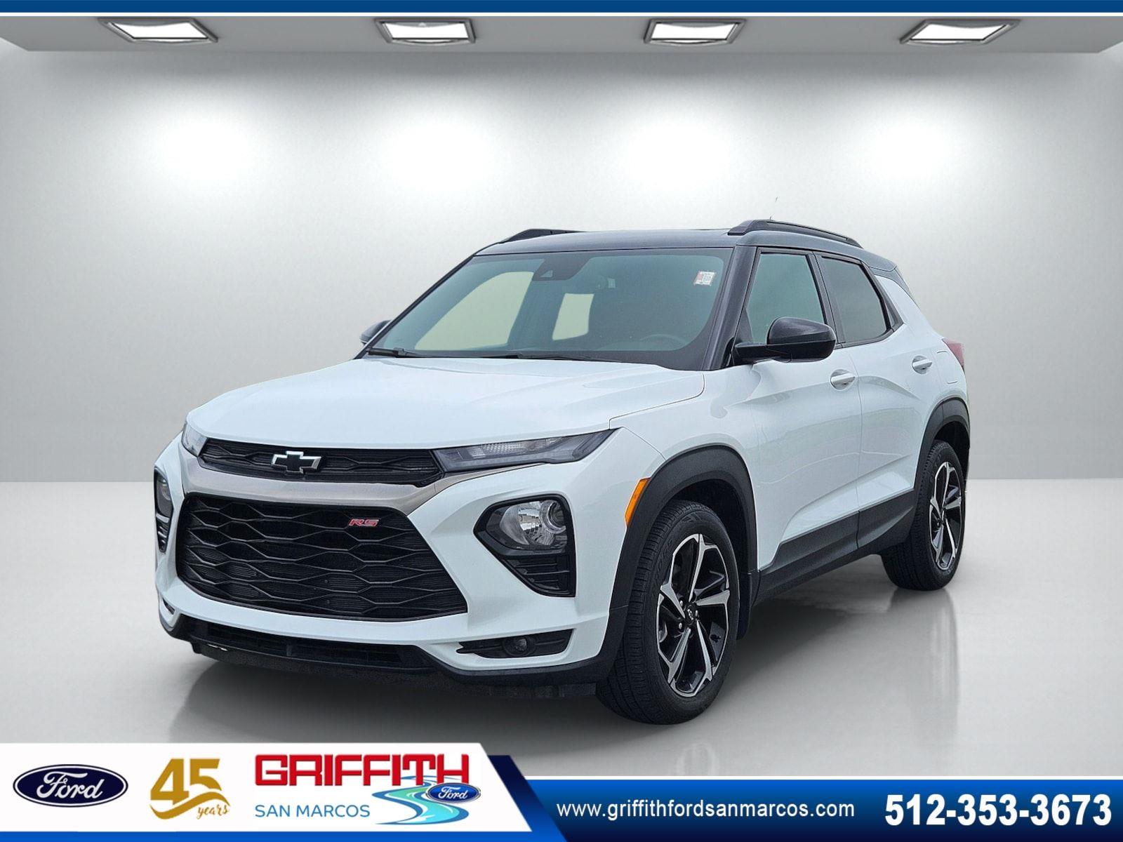 Summit White 2021 Chevrolet Trailblazer SUV / Crossover Front-Wheel Drive Continuously Variable Transmission