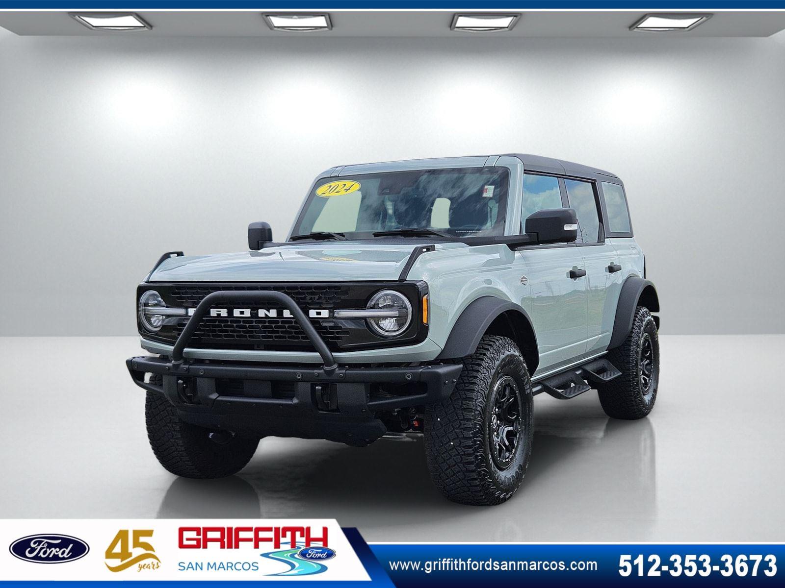 Cactus Gray 2024 Ford Bronco SUV / Crossover Four-Wheel Drive Automatic