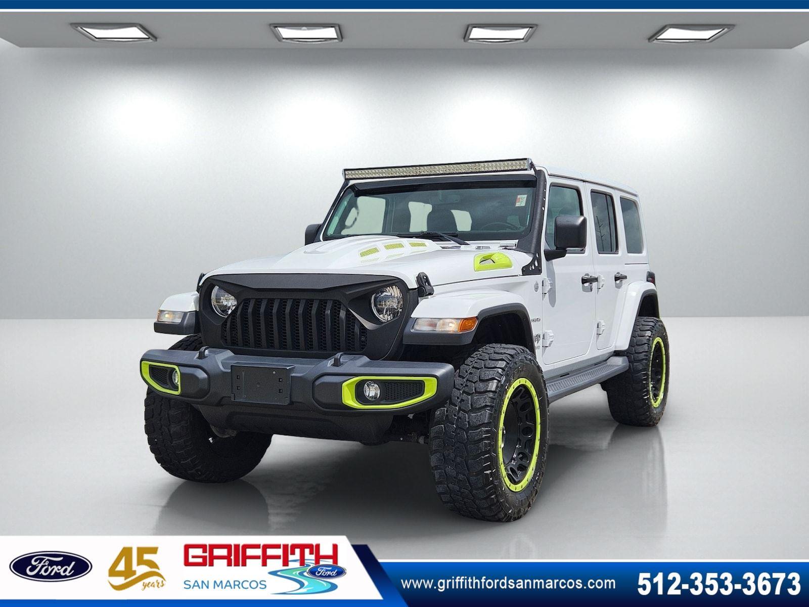 Bright White 2018 Jeep Wrangler SUV / Crossover Four-Wheel Drive 8-Speed Automatic