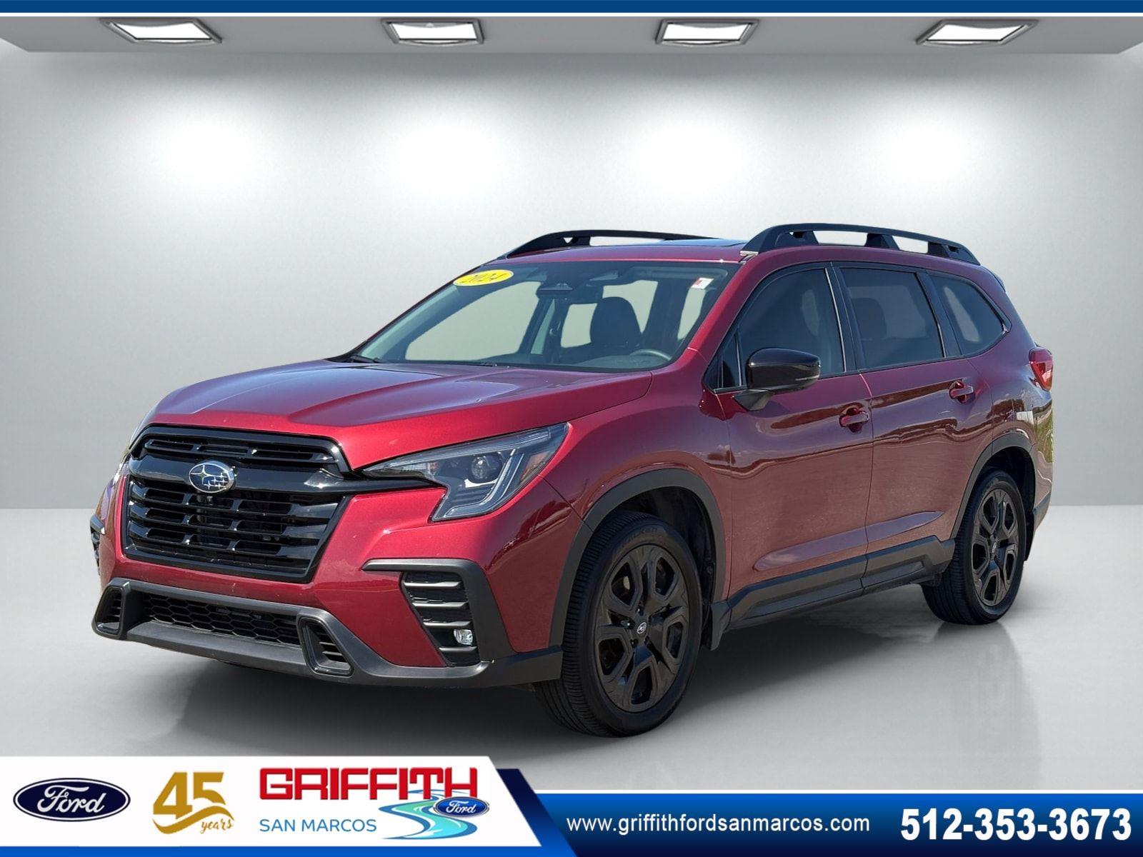 Crimson Red Pearl 2024 Subaru Ascent SUV / Crossover All-Wheel Drive Continuously Variable Transmission
