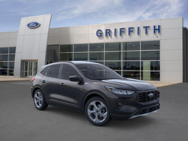 Agate Black Metallic 2026 Ford Escape Hybrid SUV / Crossover All-Wheel Drive Continuously Variable Transmission