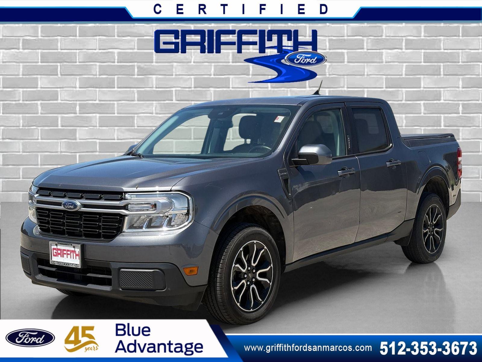 Carbonized Gray Metallic 2023 Ford Maverick Pickup Truck Front-Wheel Drive Continuously Variable Transmission