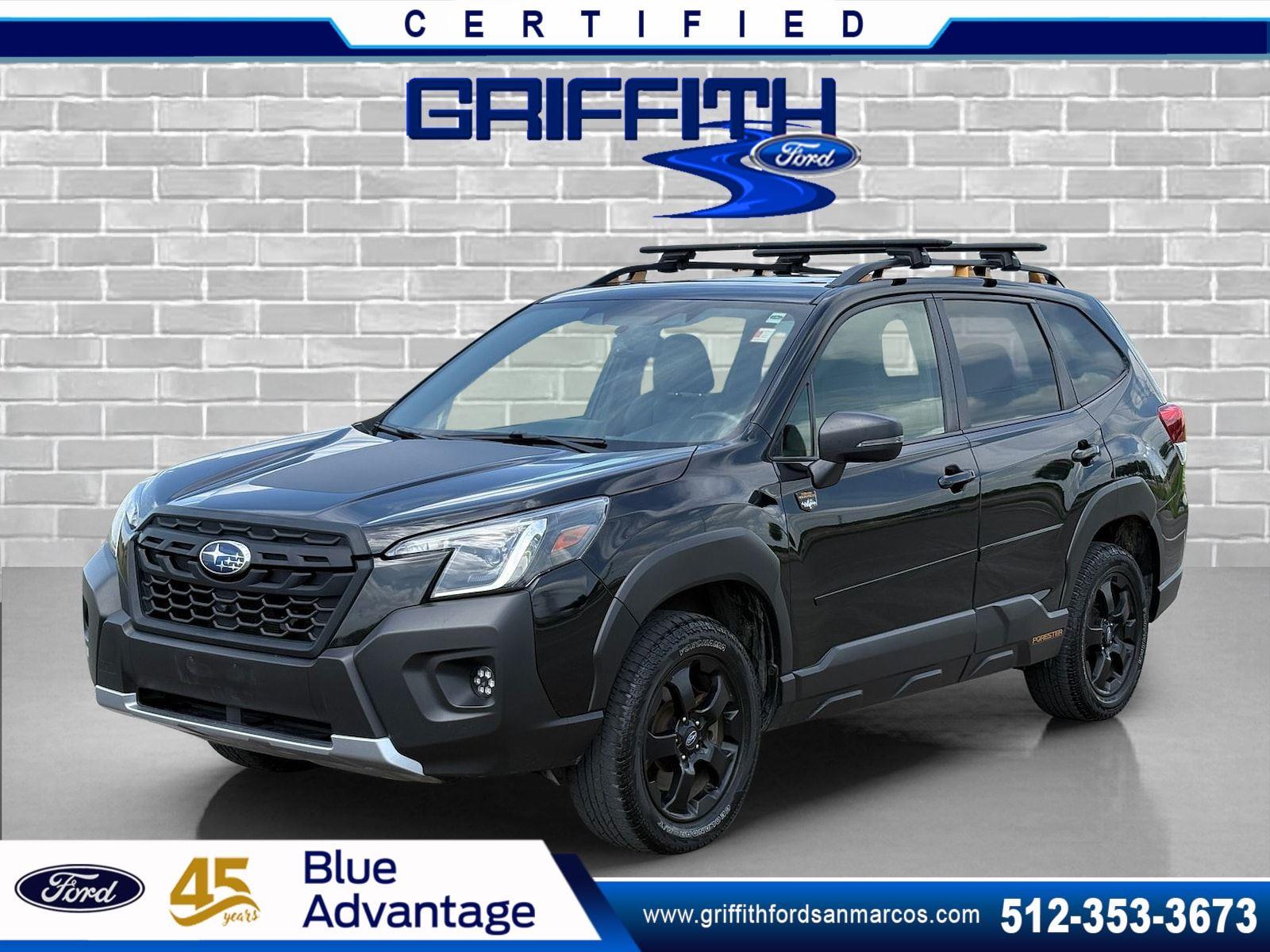 Crystal Black Silica 2022 Subaru Forester SUV / Crossover All-Wheel Drive Continuously Variable Transmission