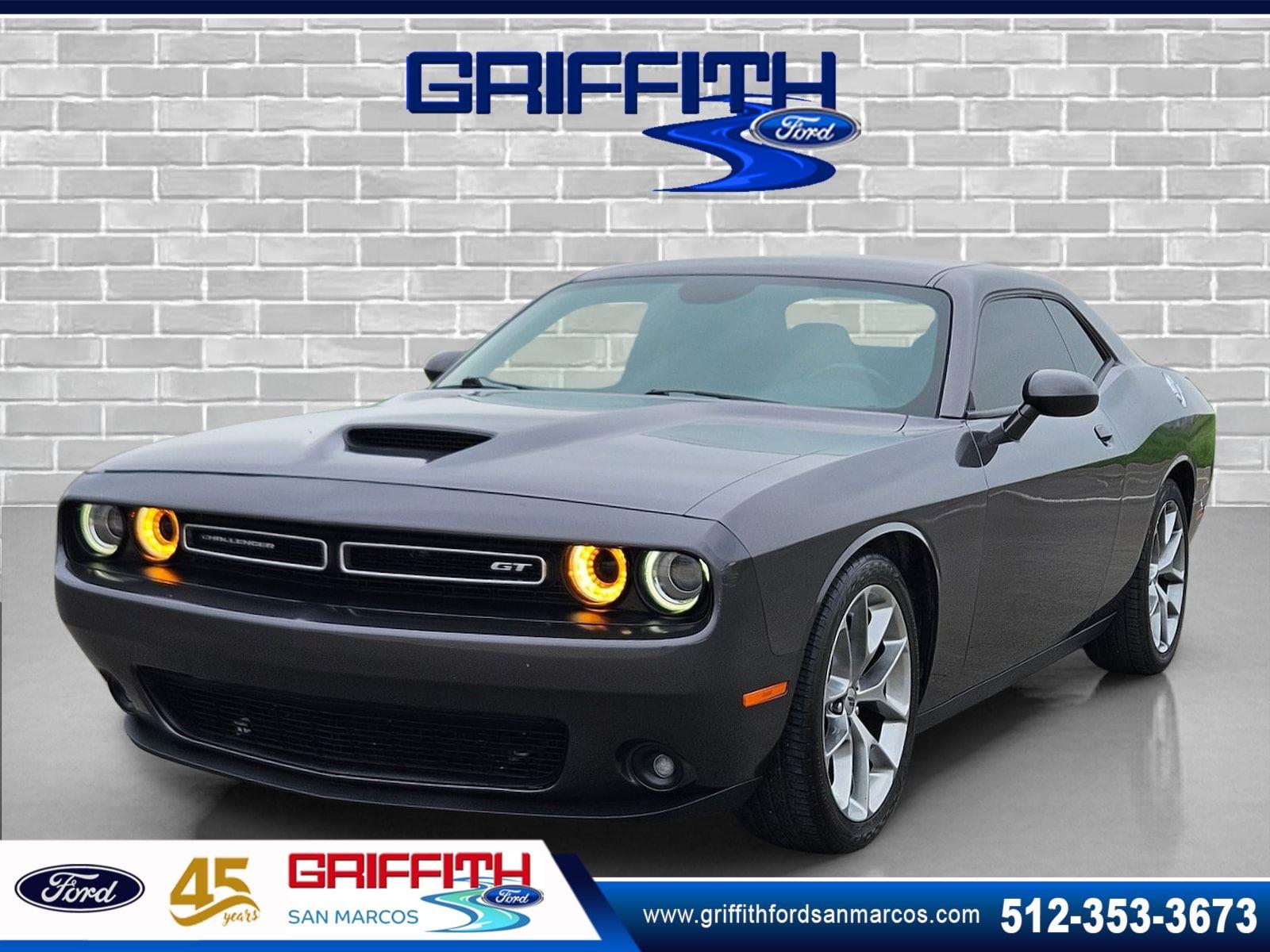 Gray (Granite Pearlcoat) 2022 Dodge Challenger Coupe Rear-Wheel Drive 8-Speed Automatic