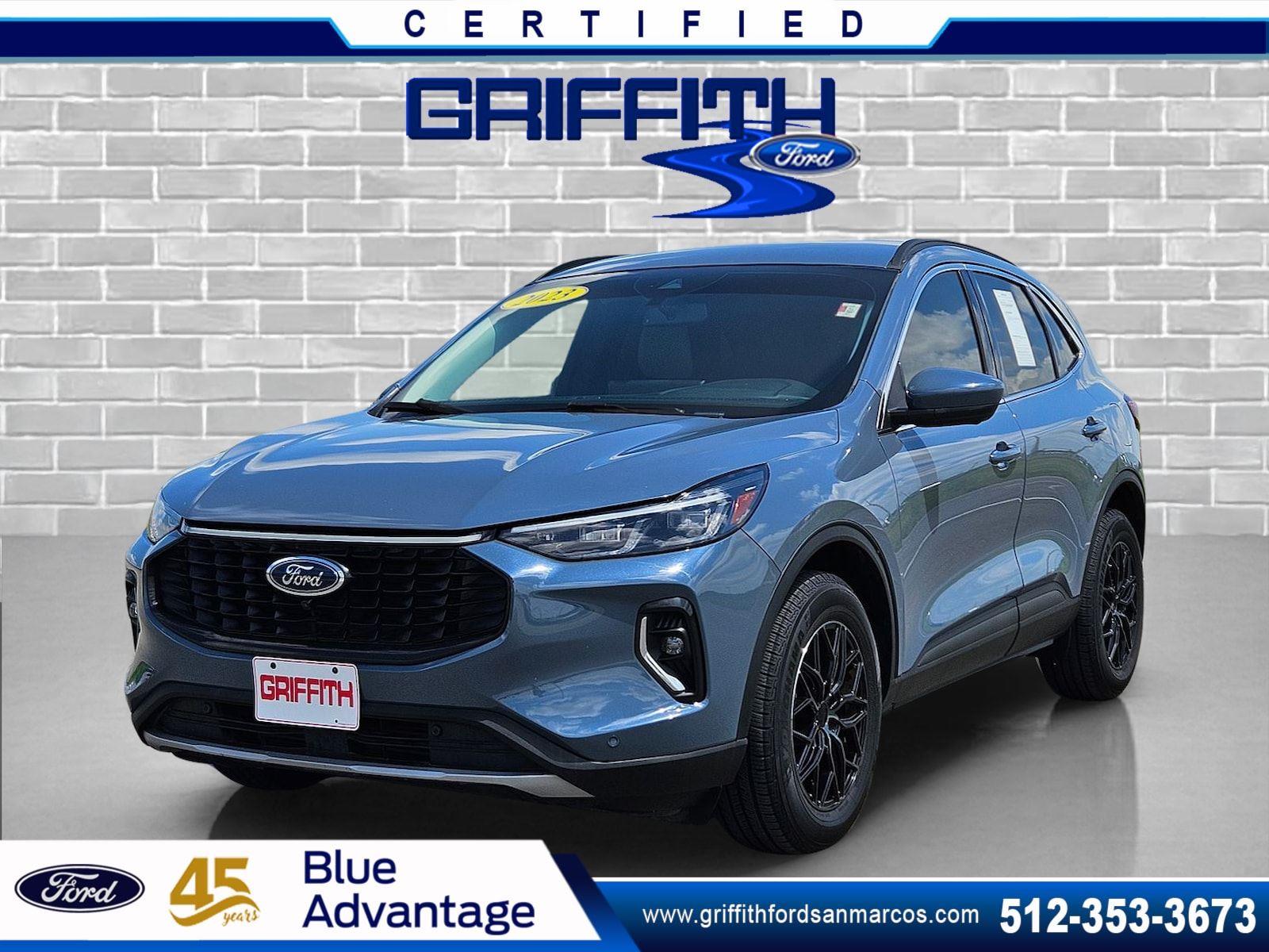 Vapor Blue Metallic 2023 Ford Escape SUV / Crossover All-Wheel Drive Continuously Variable Transmission