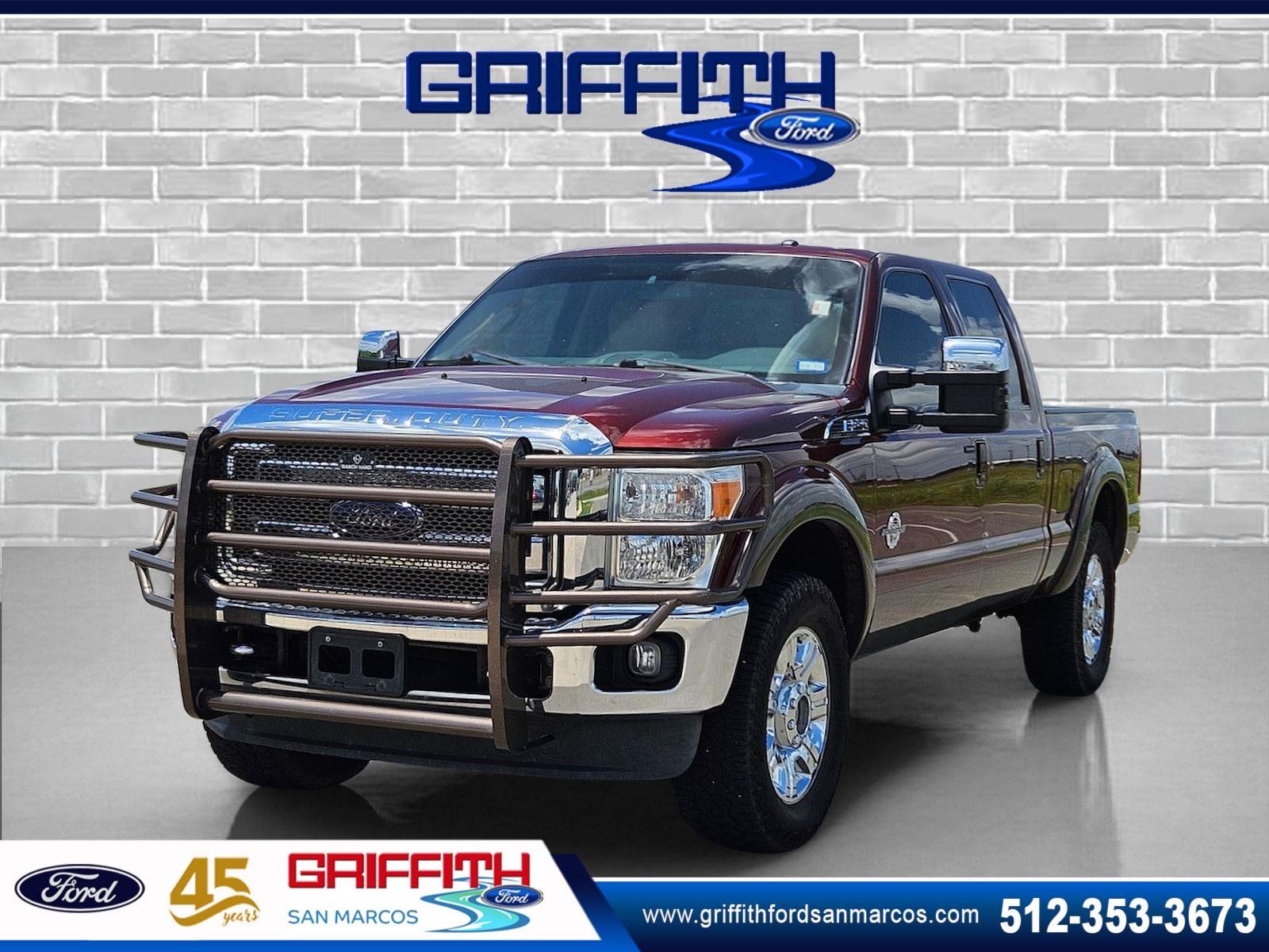 Red (Bronze Fire Metallic) 2016 Ford F-250 Super Duty Pickup Truck Four-Wheel Drive 6-Speed Automatic