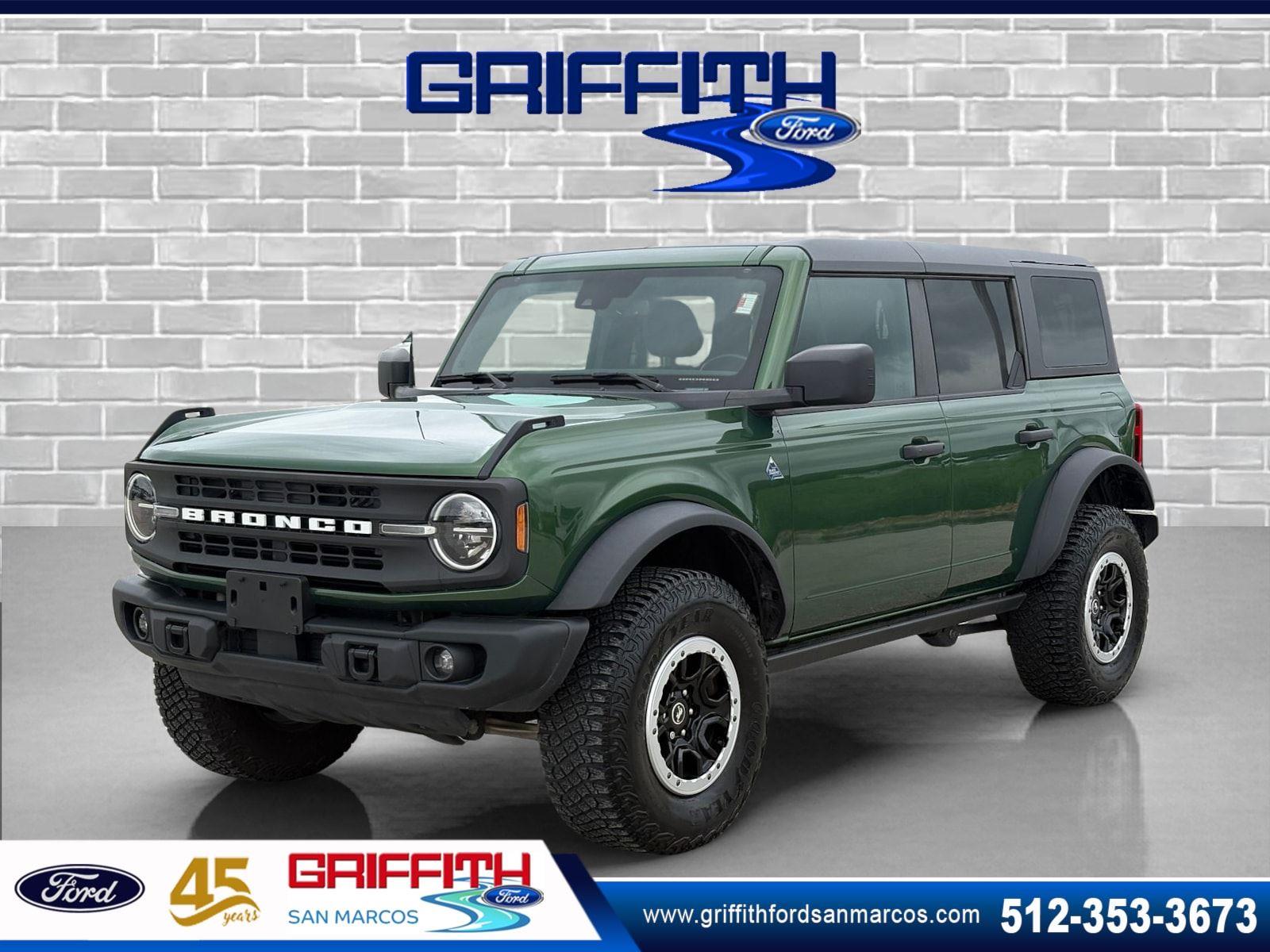 Eruption Green Metallic 2023 Ford Bronco SUV / Crossover Four-Wheel Drive 7-Speed Manual