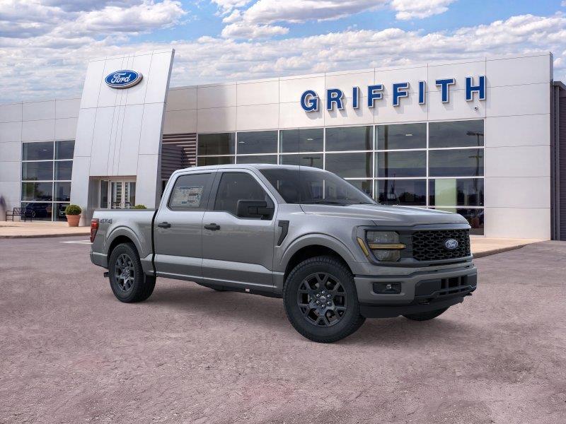 Gray 2026 Ford F-150 Pickup Truck Four-Wheel Drive Automatic