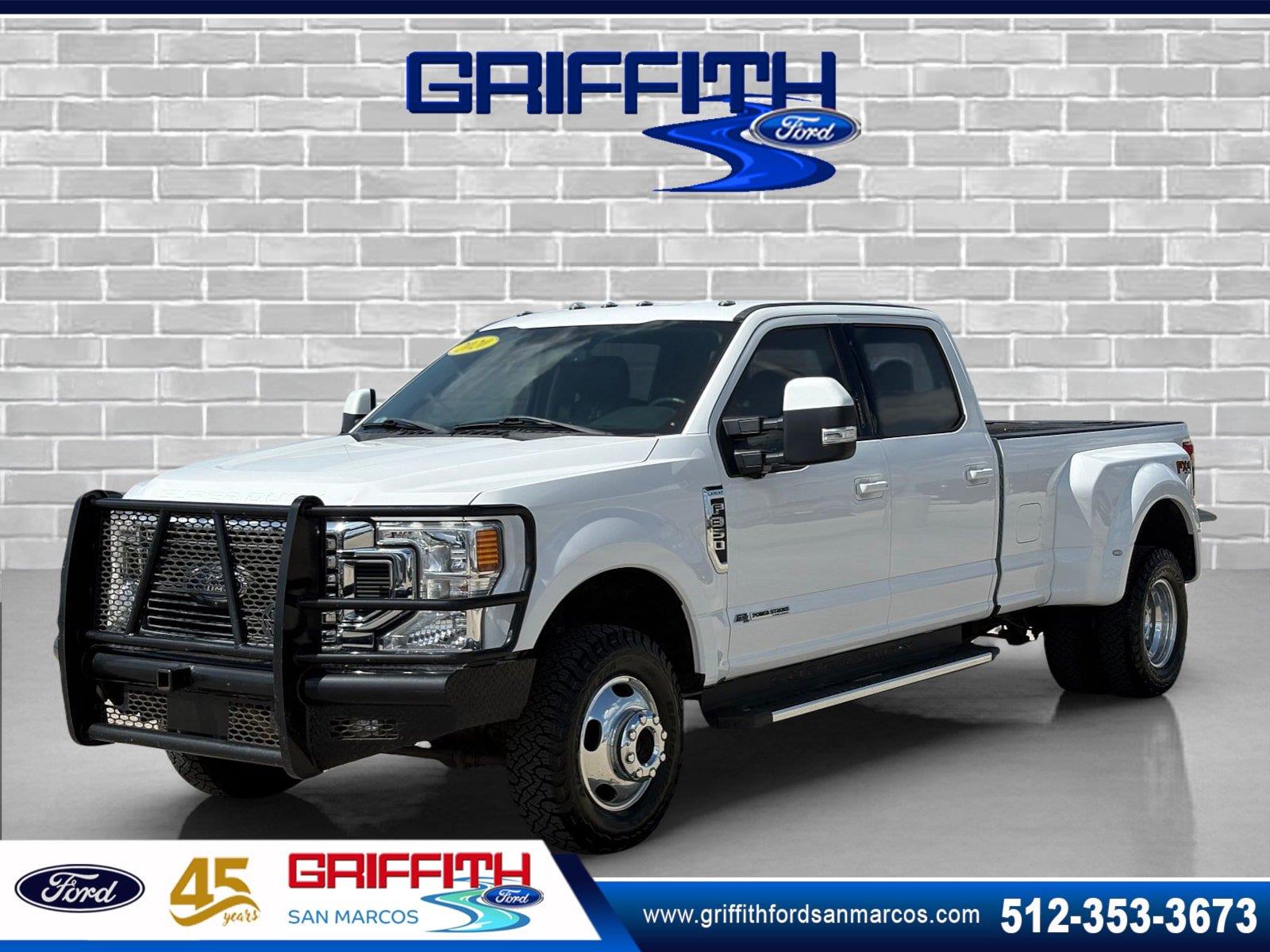 Oxford White 2020 Ford F-350 Super Duty Pickup Truck Four-Wheel Drive Automatic