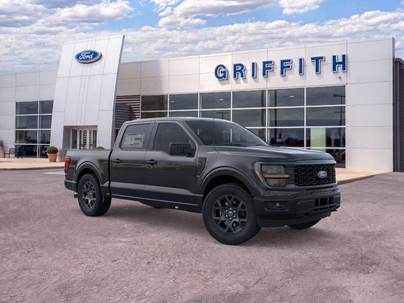 Agate Black Metallic 2026 Ford F-150 Pickup Truck Four-Wheel Drive Automatic
