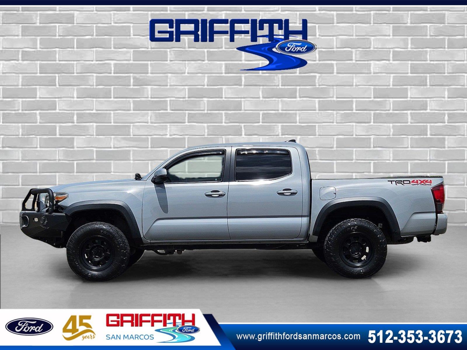 Magnetic Gray Metallic 2018 Toyota Tacoma Pickup Truck Four-Wheel Drive Automatic