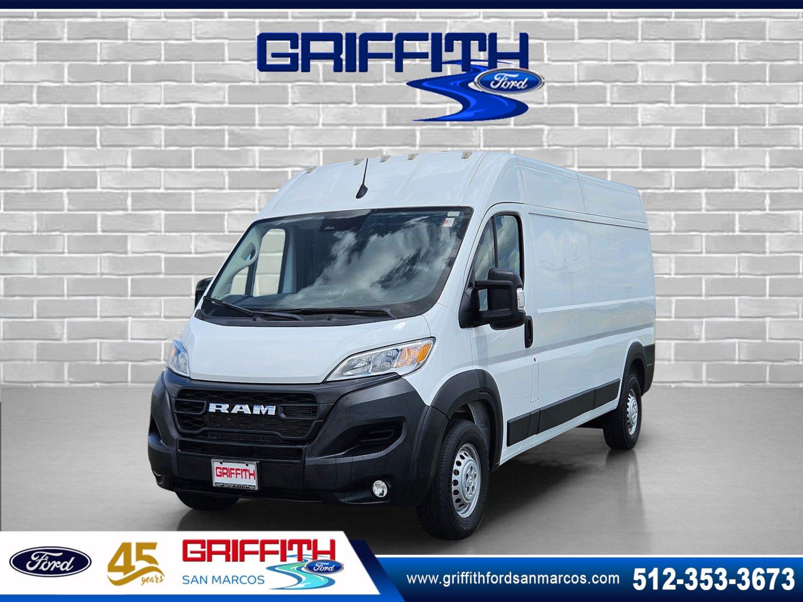 Bright White Clearcoat 2025 RAM ProMaster Van Front-Wheel Drive 9-Speed Automatic