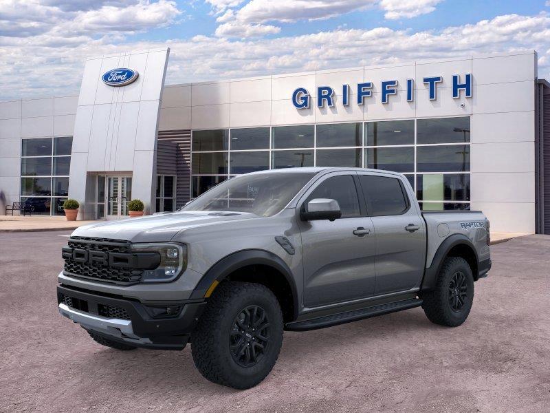 Gray 2026 Ford Ranger Pickup Truck Four-Wheel Drive Automatic