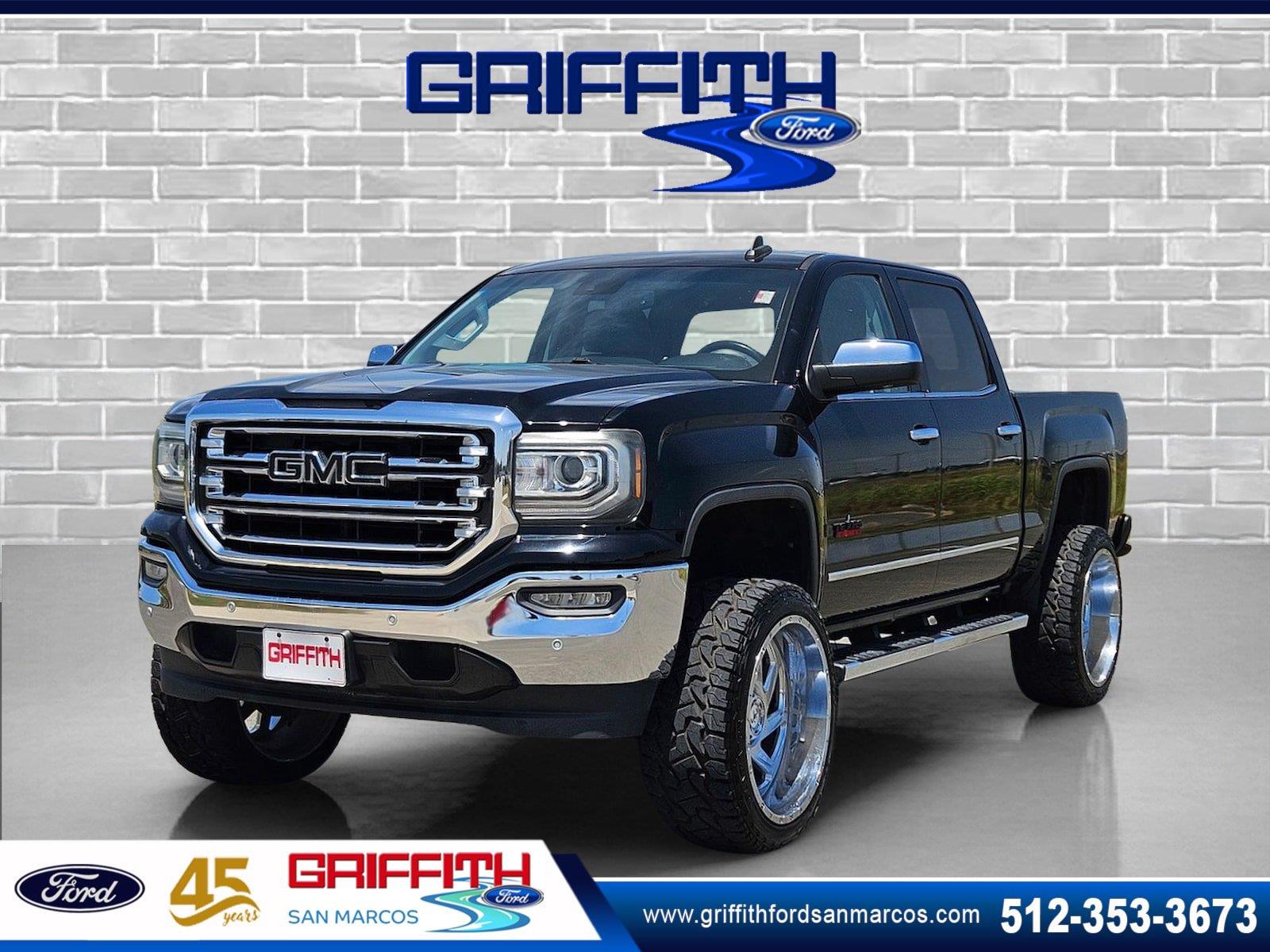 Onyx Black 2018 GMC Sierra 1500 Pickup Truck 4X2 6-Speed Automatic