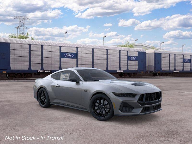 Gray 2026 Ford Mustang Coupe Rear-Wheel Drive 6-Speed Manual