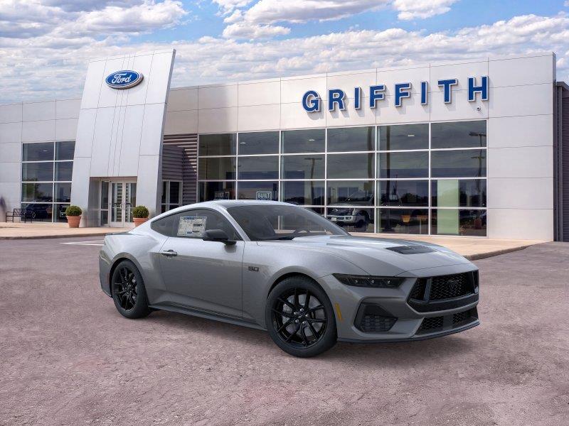 Gray 2026 Ford Mustang Coupe Rear-Wheel Drive 6-Speed Manual