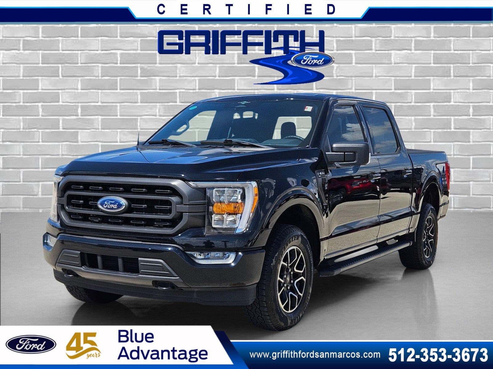 Agate Black Metallic 2023 Ford F-150 Pickup Truck Four-Wheel Drive Automatic