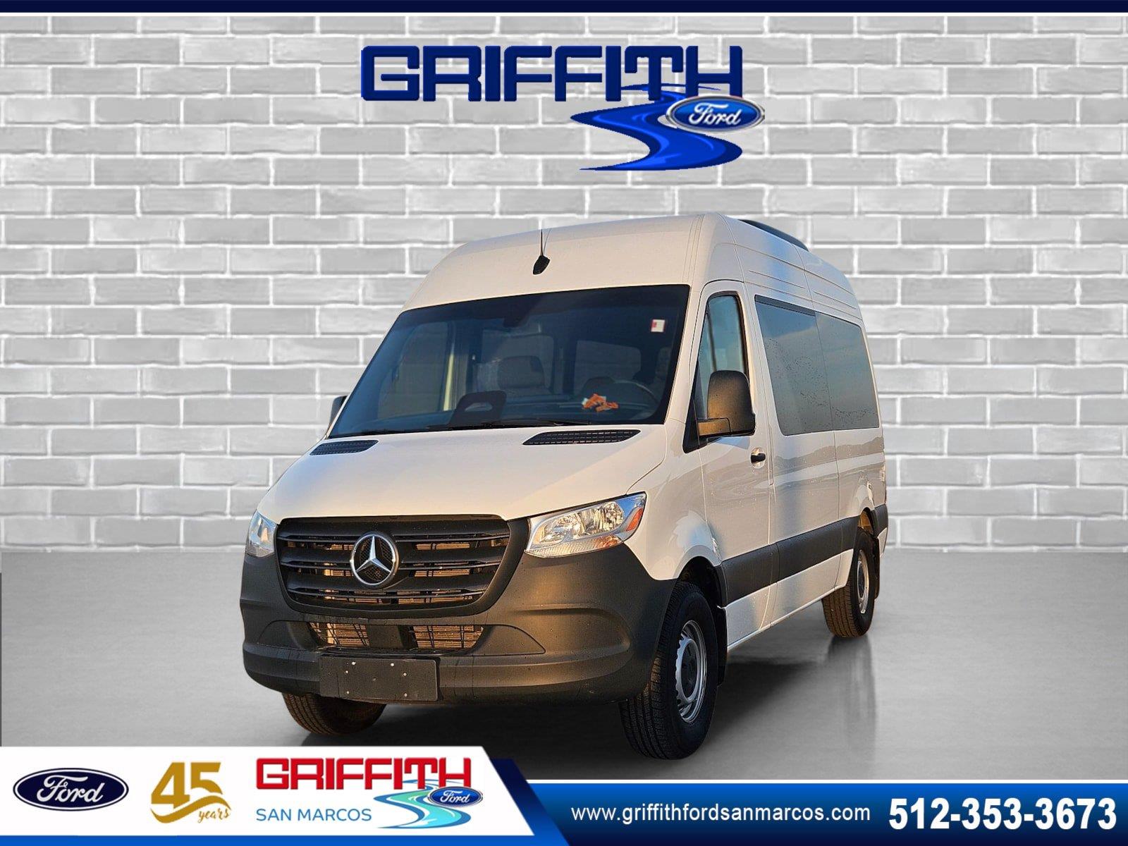 White 2025 Mercedes-Benz Sprinter Van Rear-Wheel Drive Automatic