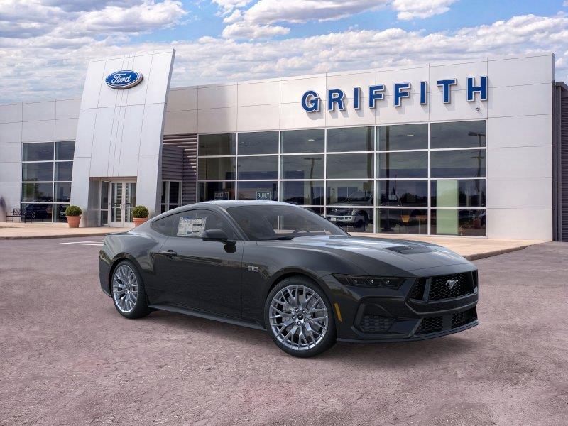 Shadow Black 2026 Ford Mustang Coupe Rear-Wheel Drive 6-Speed Manual