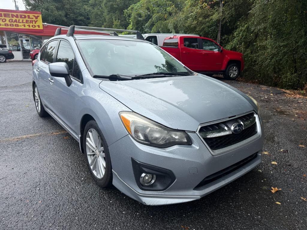 Ice Silver Metallic 2014 Subaru Impreza Hatchback All-Wheel Drive Continuously Variable Transmission