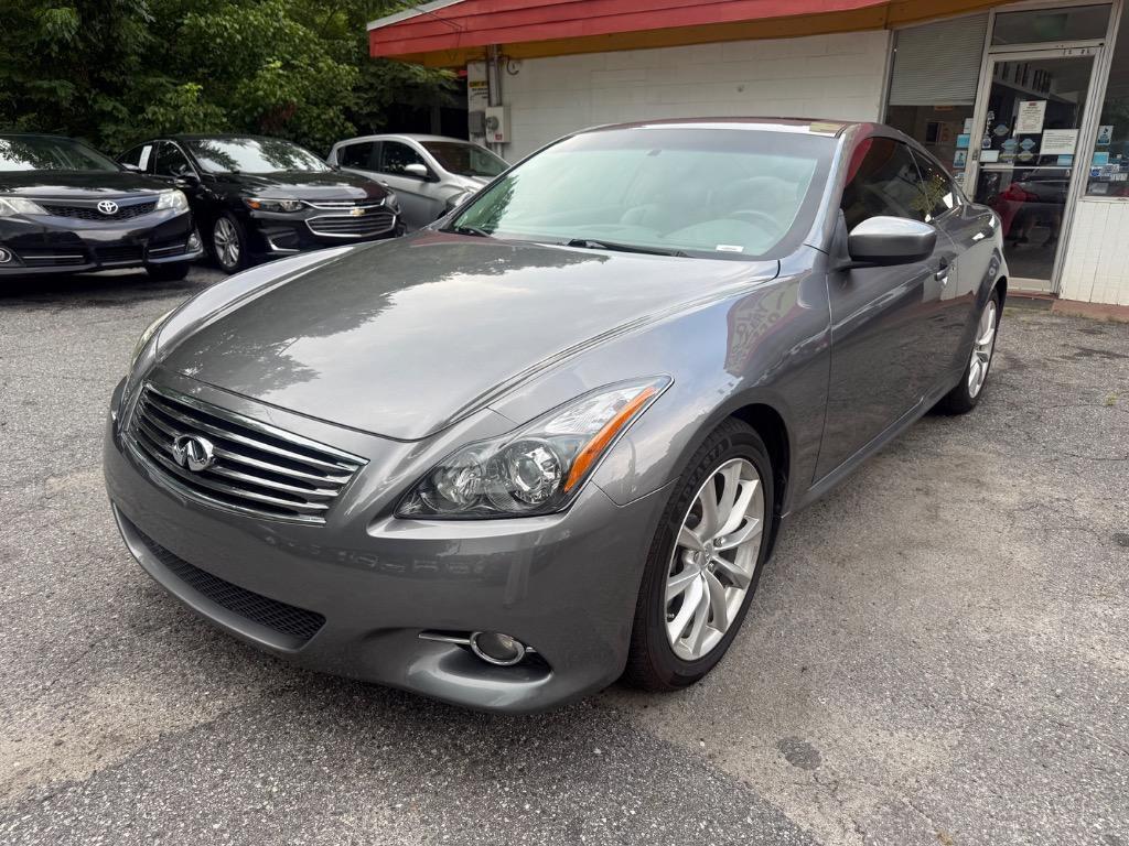 Gray (Liquid Platinum) 2011 INFINITI G37 Coupe Rear-Wheel Drive Automatic