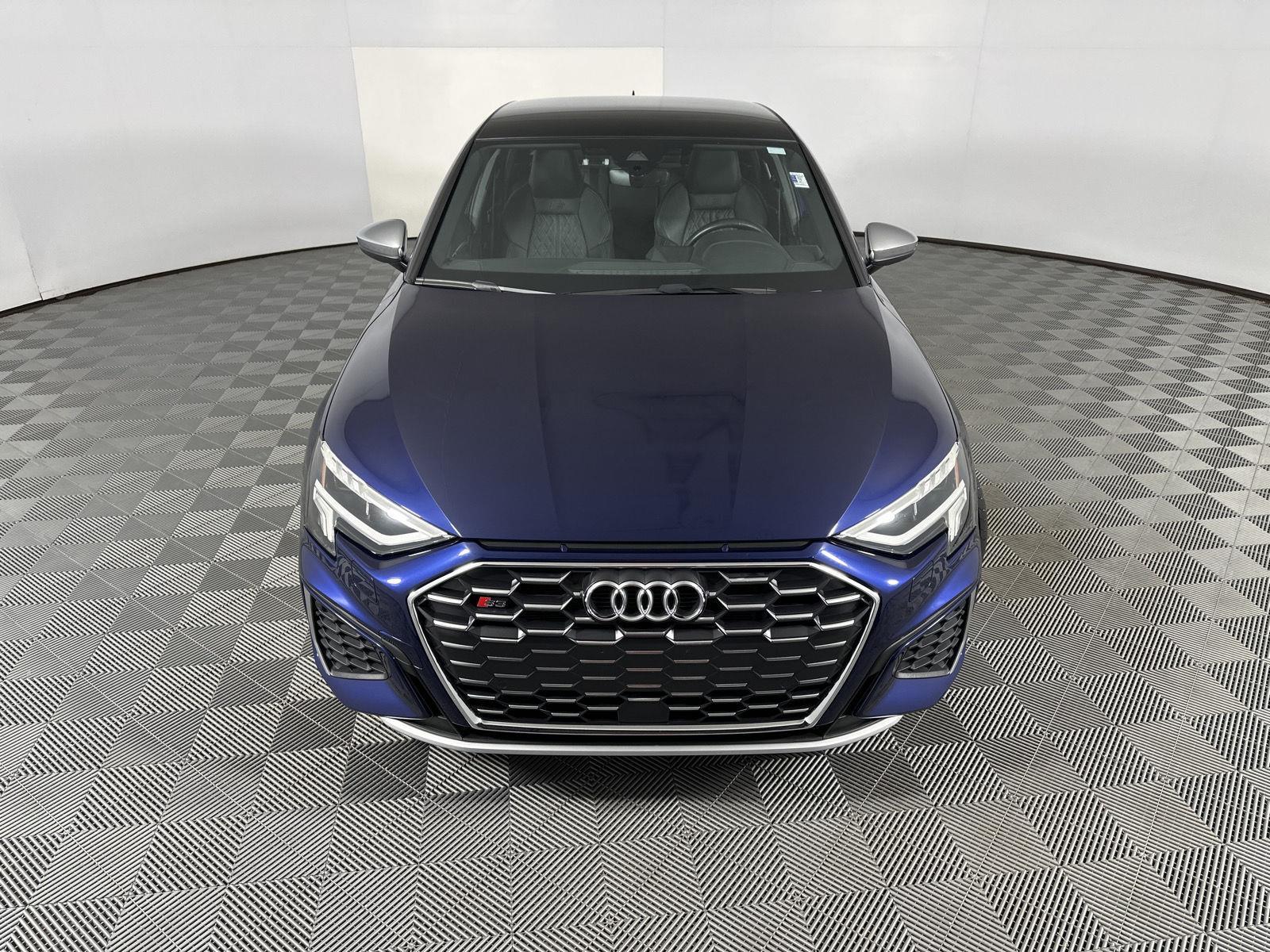 Used 2023 Navarra Blue Metallic Audi Premium Plus image 2